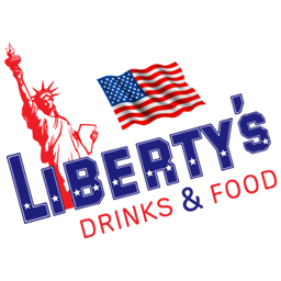 Libertys Drinks and Food logo.
